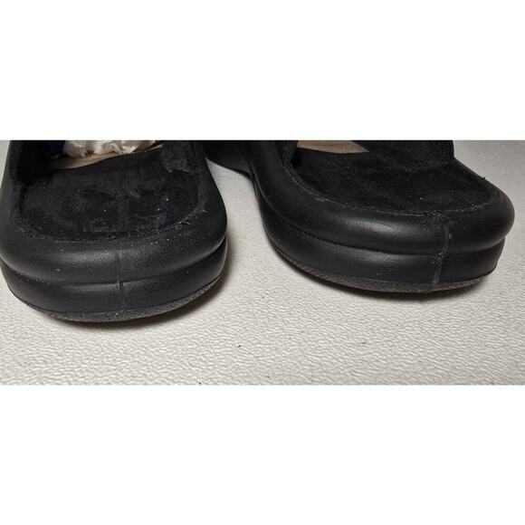 Hammacher Schlemmer UNISEX Clogs Mules Slides Black Shoes SZ 39EU/M 6.5US/W 9